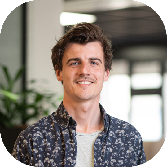 Opbouwwerker Damien profielfoto
