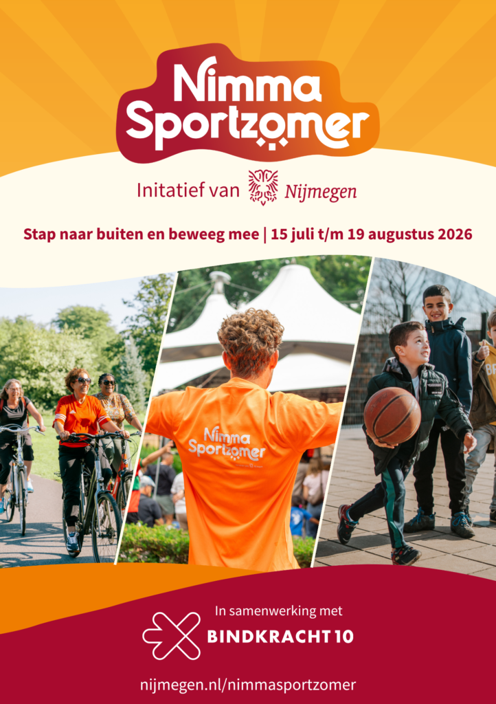 Voorkant boekje Nimma Sportzomer