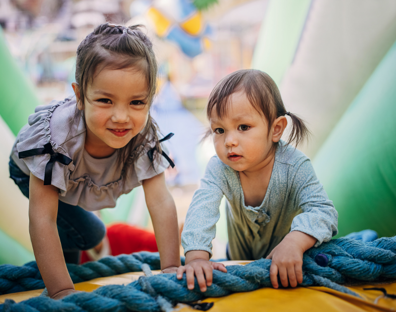 kinderen die spelen